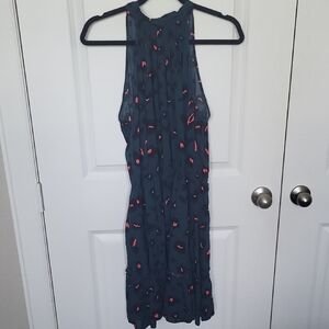 Elegant Navy and Pink Women's Dress